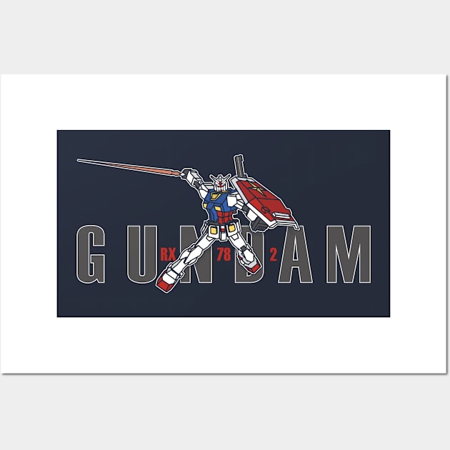 Air Gundam Wall Art by TrulyMadlyGeekly